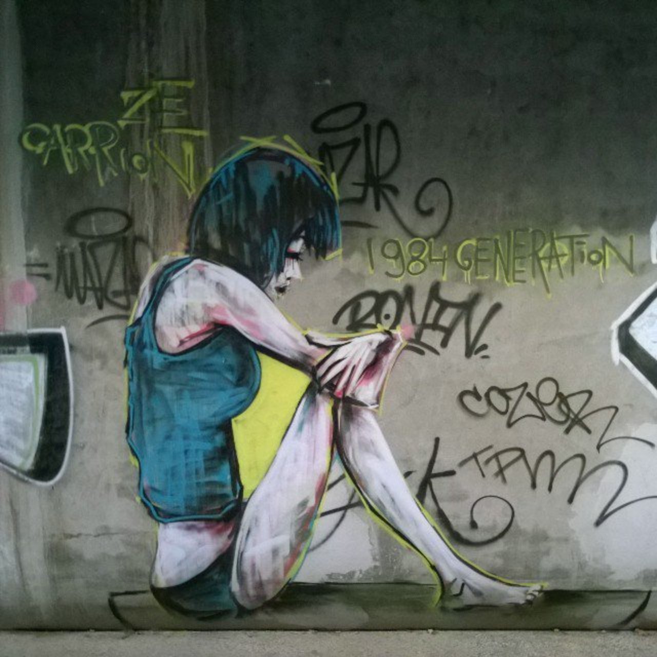 #1984 #generation .. #love #ilegal. #zecarrion at #paris . #lavillette . #graffiti #streetart #streetartparis ##par… https://t.co/gKnmwluFBf