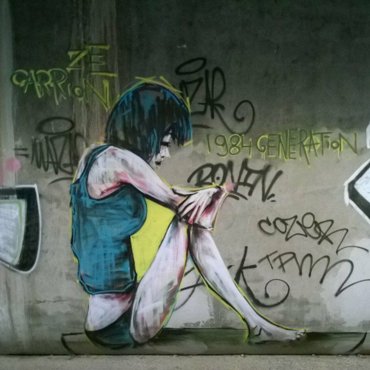 RT @StArtEverywhere: #1984 #generation .. #love #ilegal. #zecarrion at #paris . #lavillette . #graffiti #streetart #streetartparis ##par… https://t.co/gKnmwluFBf