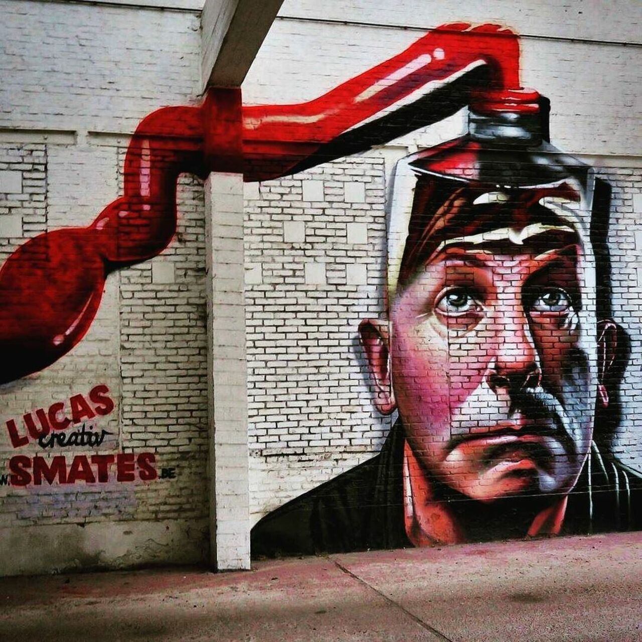 unbeatable #smates - #Mechelen #visitmechelen #Belgium #streetart #graffiti #streetartbel … http://ift.tt/204BdK9 https://t.co/B3qg0BGax4