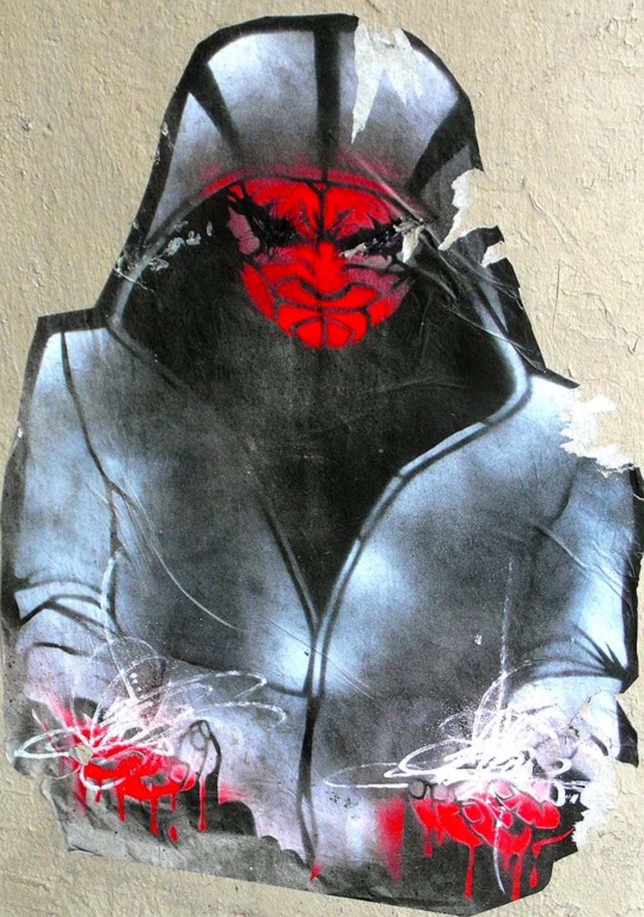 Street Art by anonymous in # http://www.urbacolors.com #art #mural #graffiti #streetart https://t.co/NrCba2RZN5