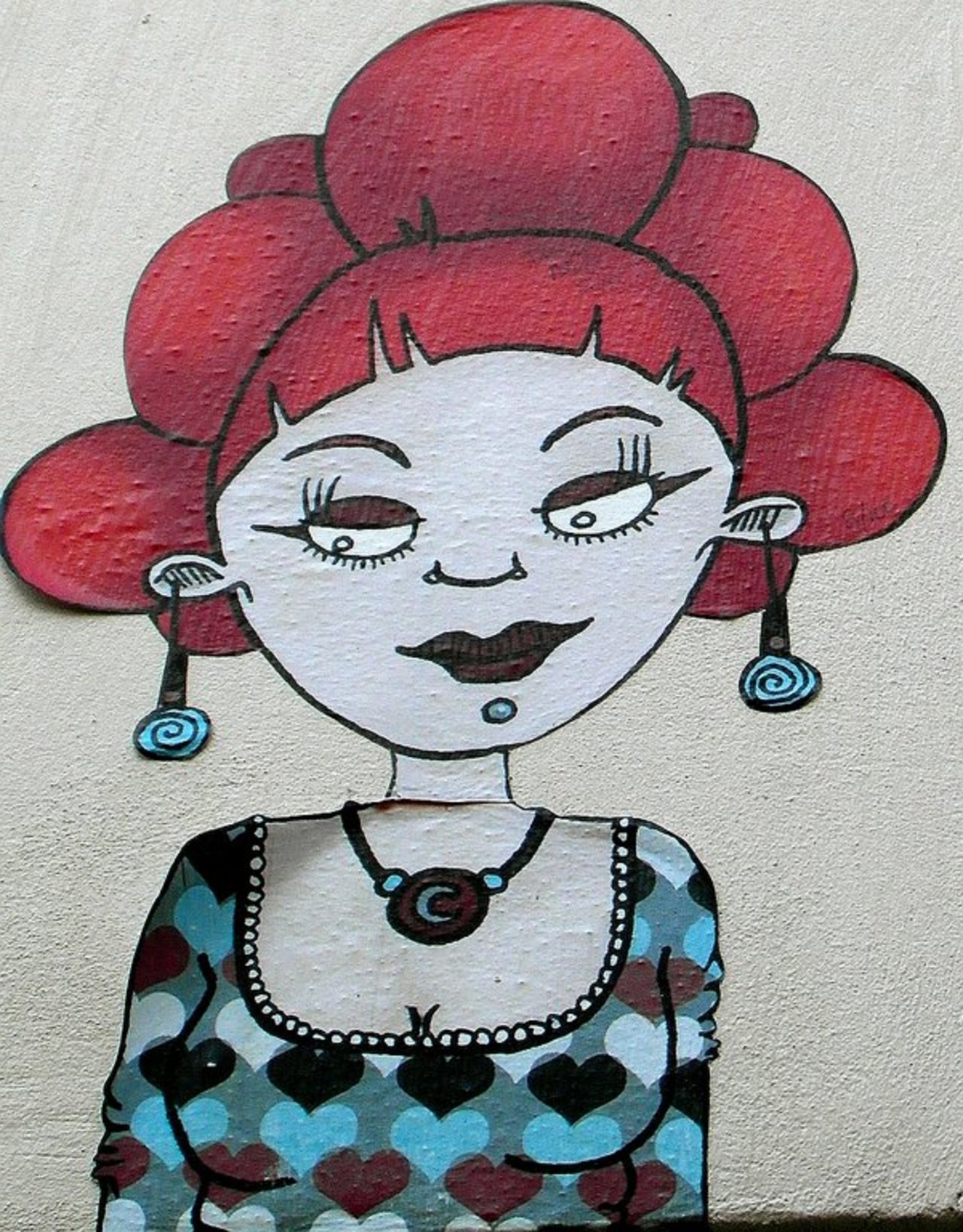 RT @urbacolors: Street Art by anonymous in #Paris http://www.urbacolors.com #art #mural #graffiti #streetart https://t.co/KQ4TyCT8se