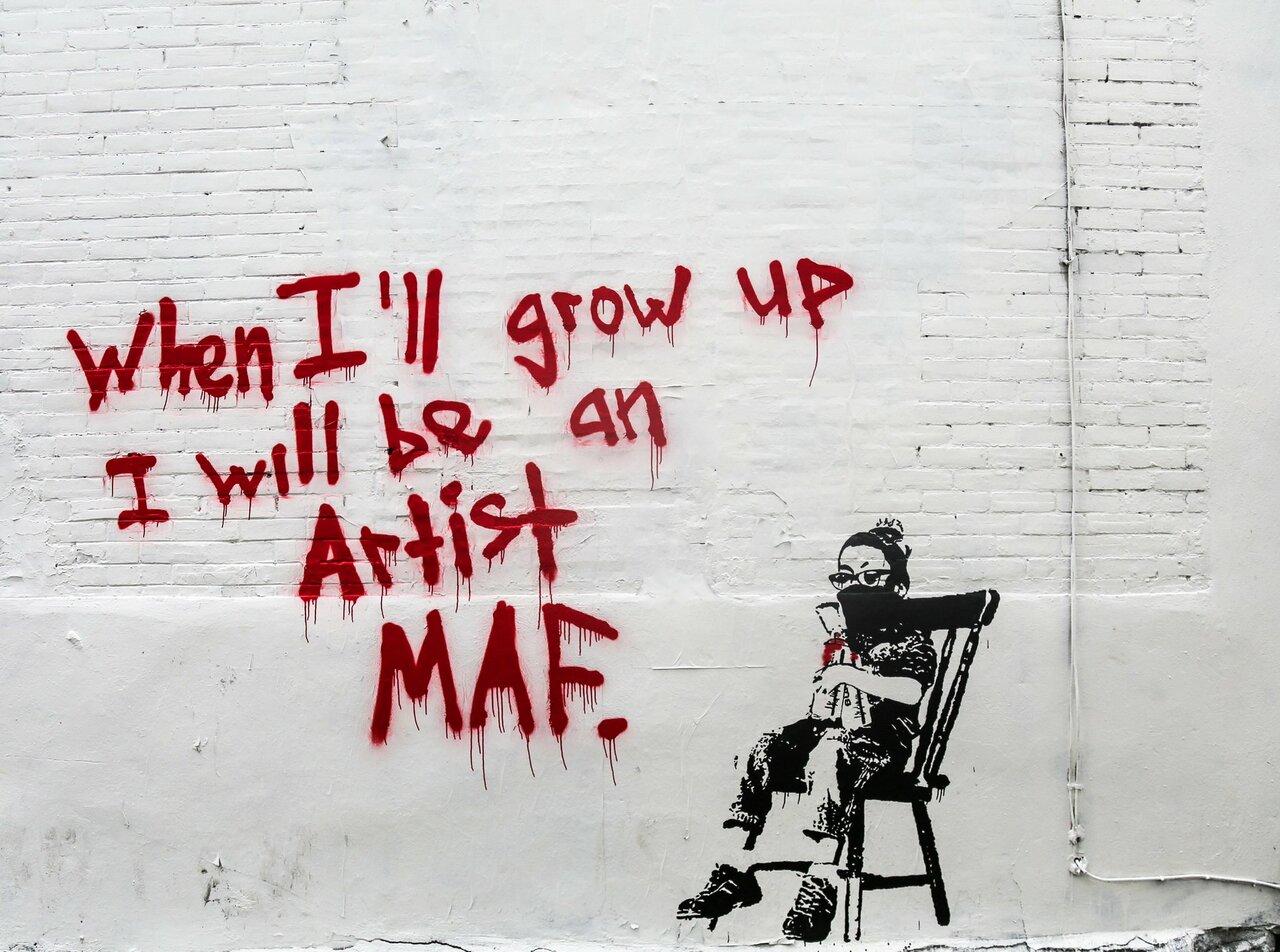 When I grow up #graffiti #streetart #streetphotography #streetstyle #art #Toronto #spraypaint #VANDALS #painting https://t.co/4RW2dD4rAM R…