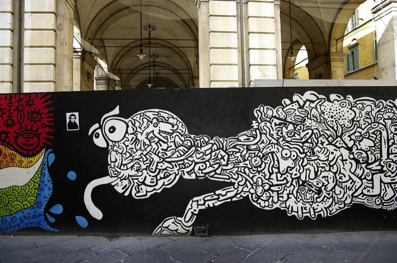 Street Art by Nojnoma in #Firenze http://www.urbacolors.com #art #mural #graffiti #streetart https://t.co/TONb6bBXIw