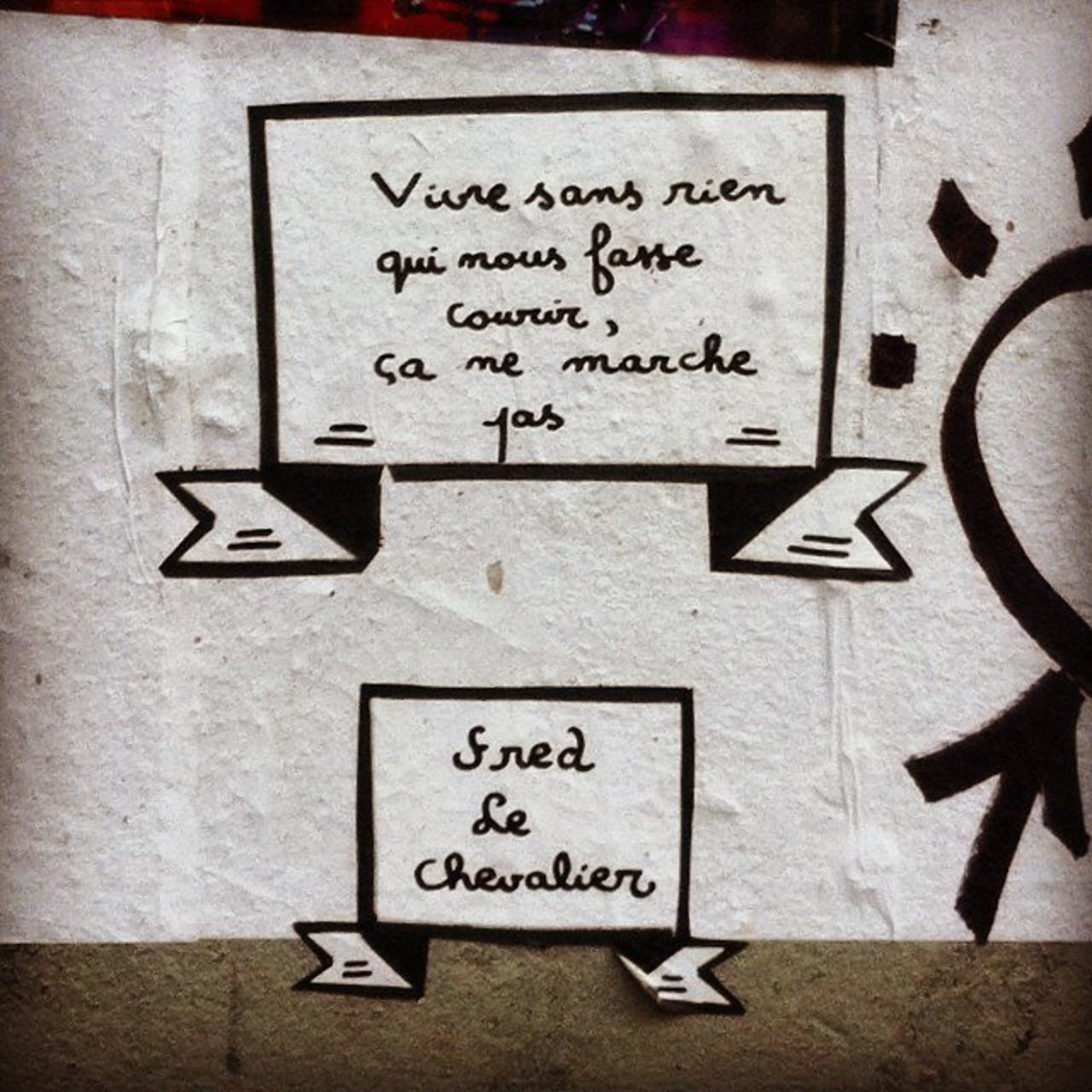 #Paris #graffiti photo by @benstagramin http://ift.tt/1PJyF0o #StreetArt https://t.co/2FM16IIt8l