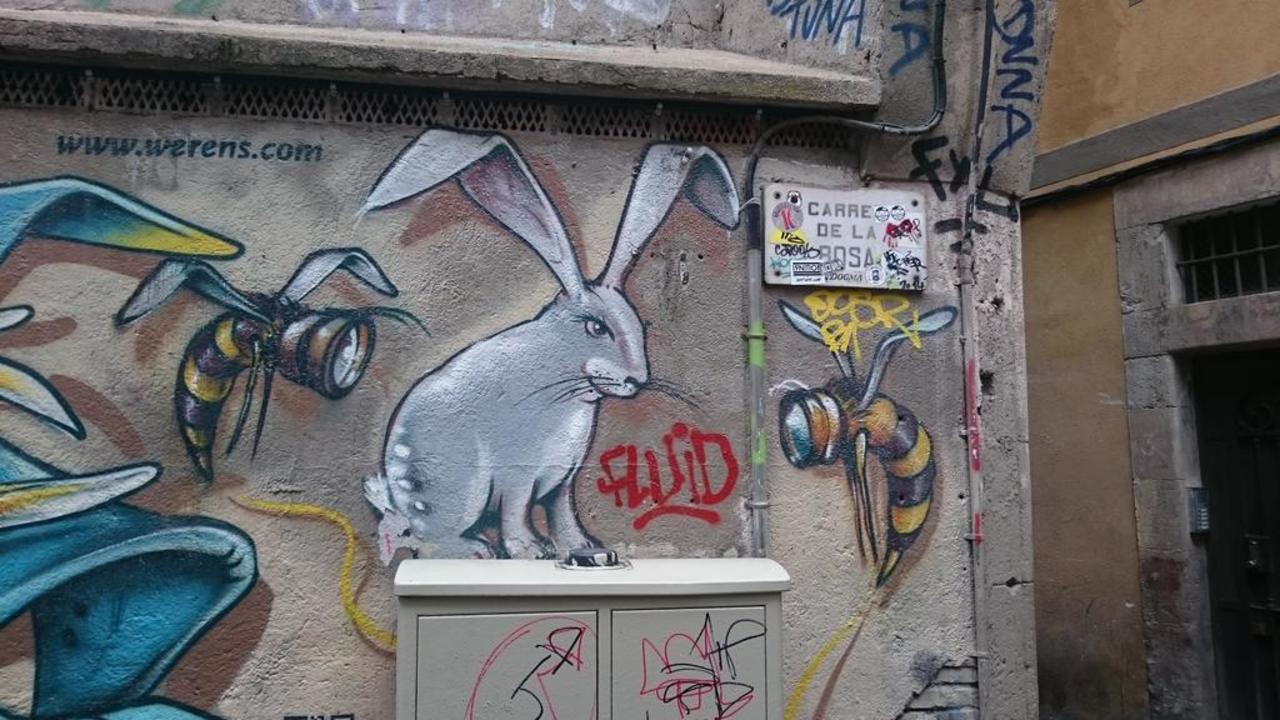 RT @Urban_Tentacles: Don't follow it. #graffiti #streetart #art #urbanart #Barca https://t.co/rwspRdNhLQ