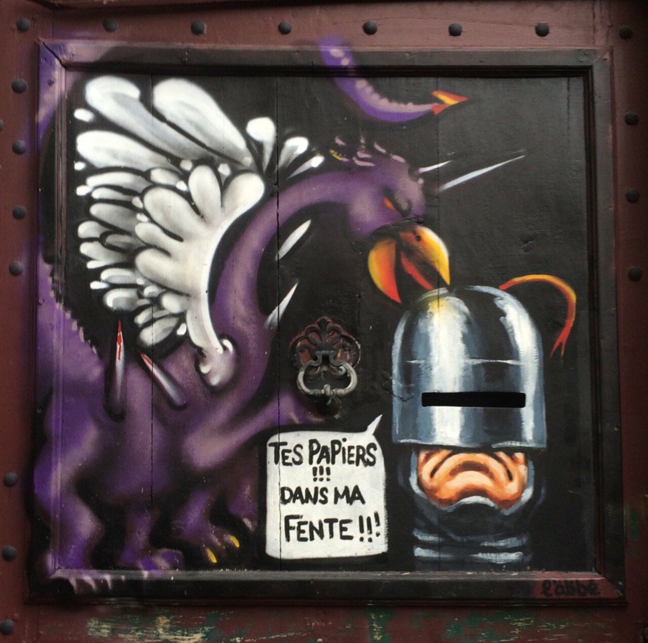 #StreetArt 539
#Graff #Graffiti #urbanart 
#photooftheday #picoftheday
#France #Auvergne #Clermont
10/2015 https://t.co/JPcVPvaBRa