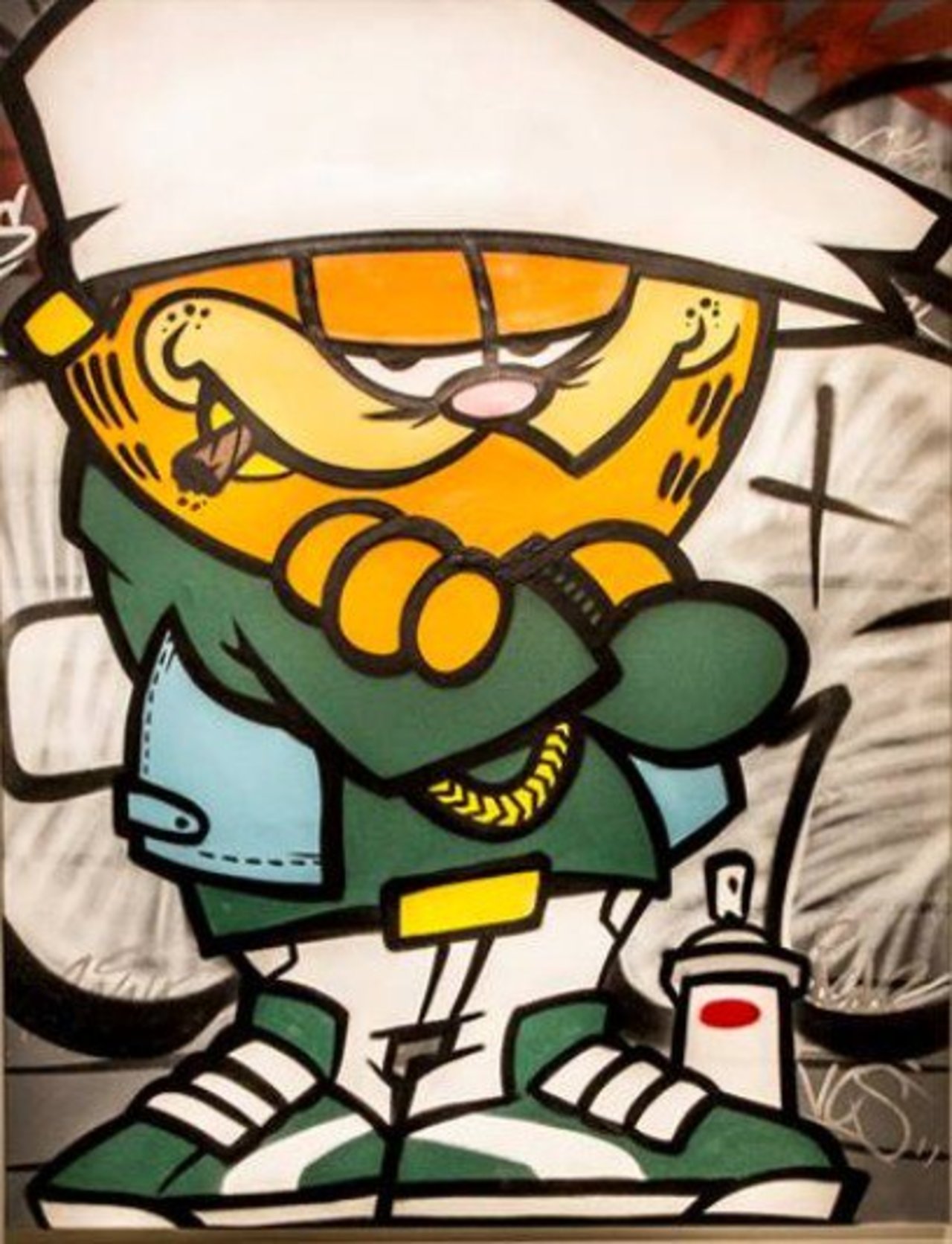 G DA FAT CAT
by #JaekElDiablo ()
#streetart #graffiti #art https://t.co/KCUrnipRzr