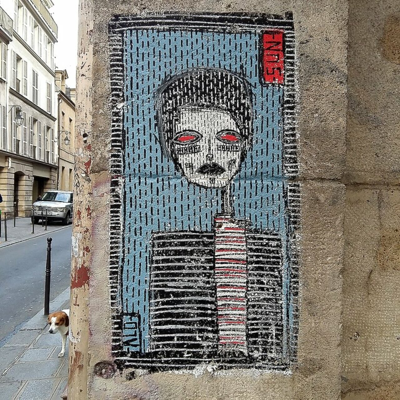 Street Art by alo_art in #Paris http://www.urbacolors.com #art #mural #graffiti #streetart https://t.co/qbp5XRDkJt