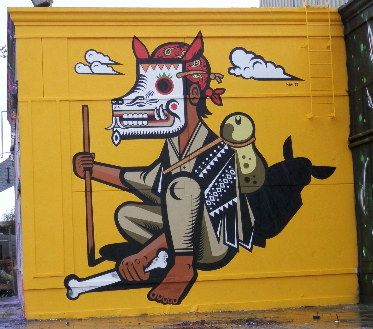 RT @JohnRMoffitt: #Houston #Graffiti #HueFestival #Streetart by NeuZZ (aka Miguel Mejia) from Mexico. https://t.co/SLOTNxbNCp