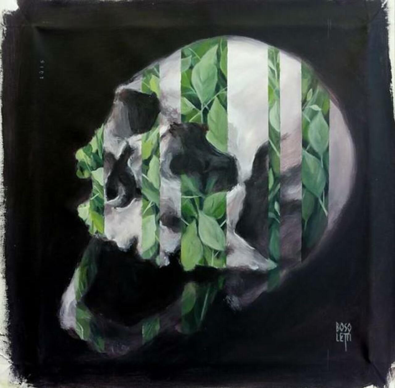 RT @DavidBonnand: Skull study, 2015
by #Bosoletti (1988-....)
#streetart #graffiti #Art http://t.co/sBygKiGwos