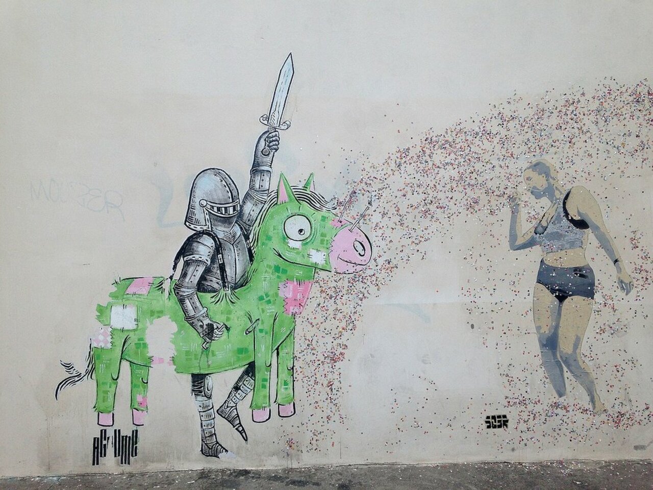 Street Art by Agrume in #Paris http://www.urbacolors.com #art #mural #graffiti #streetart https://t.co/QVF0D7VZrS