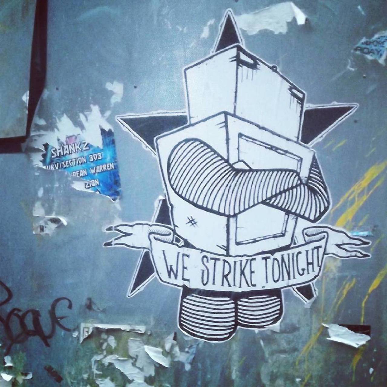 We Strike Tonight

#robot #slapup #graffiti #stickers #graff #streetart #norwich #archive #arreff #instastreet #ins… https://t.co/2YtaVLZDgn