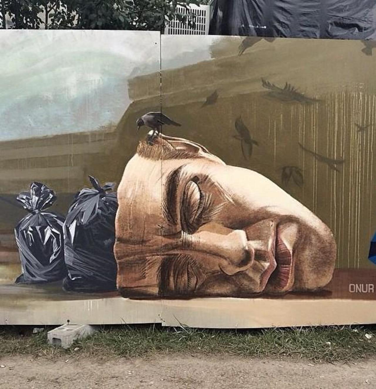 Artist ONUR new Street Art piece located in Biel, Switzerland #art #graffiti #mural #streetart https://t.co/Lo3h5W0V7N