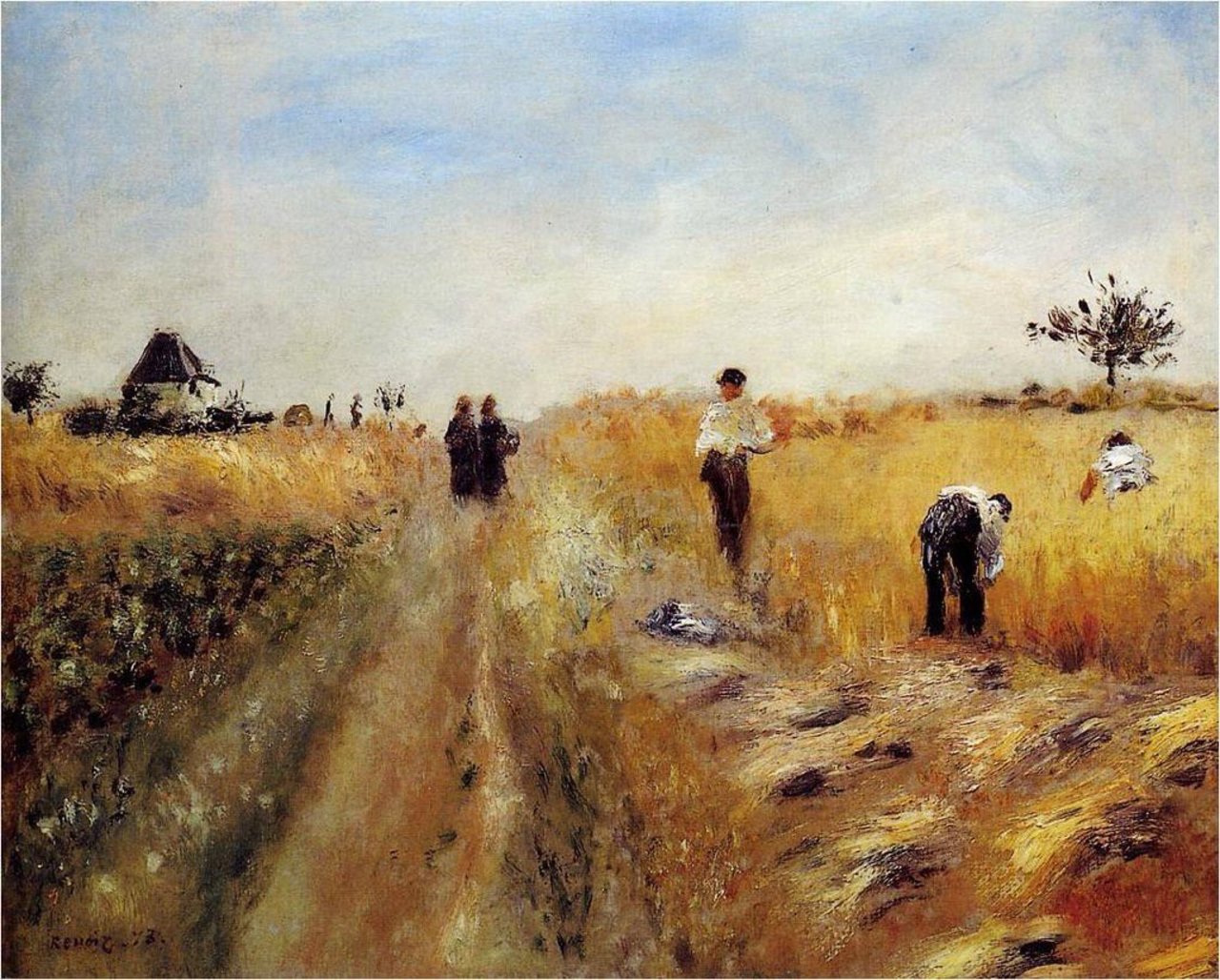Pierre-Auguste #RENOIR, "THE HARVESTERS" 1873 #art #artwit #twitart #iloveart #artist #painting https://t.co/Oi5NsciJ3v
