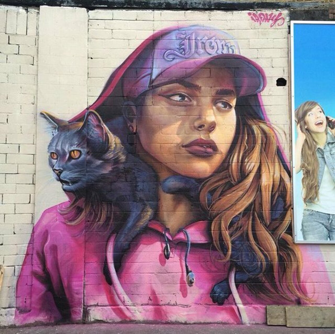 Whoamirony Found in Toothing London #art #mural #graffiti #streetart https://t.co/xqPb0bbjpf