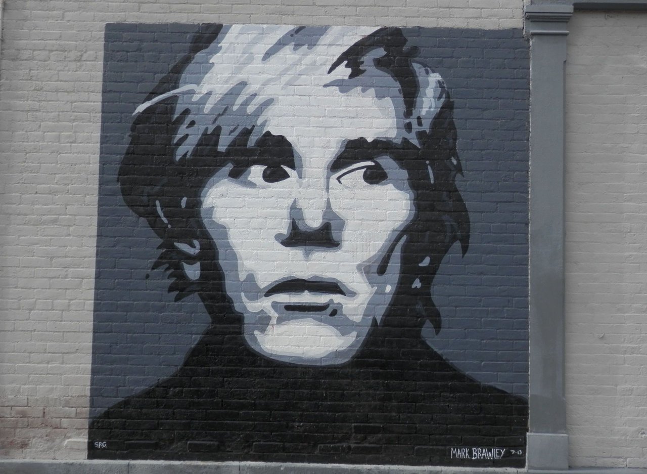 #StreetartSaturday #Graffiti #Cincinnati #Streetart "Warhol" by Mark Brawley in Covington south of the Ohio River. https://t.co/ymzjO64xoQ