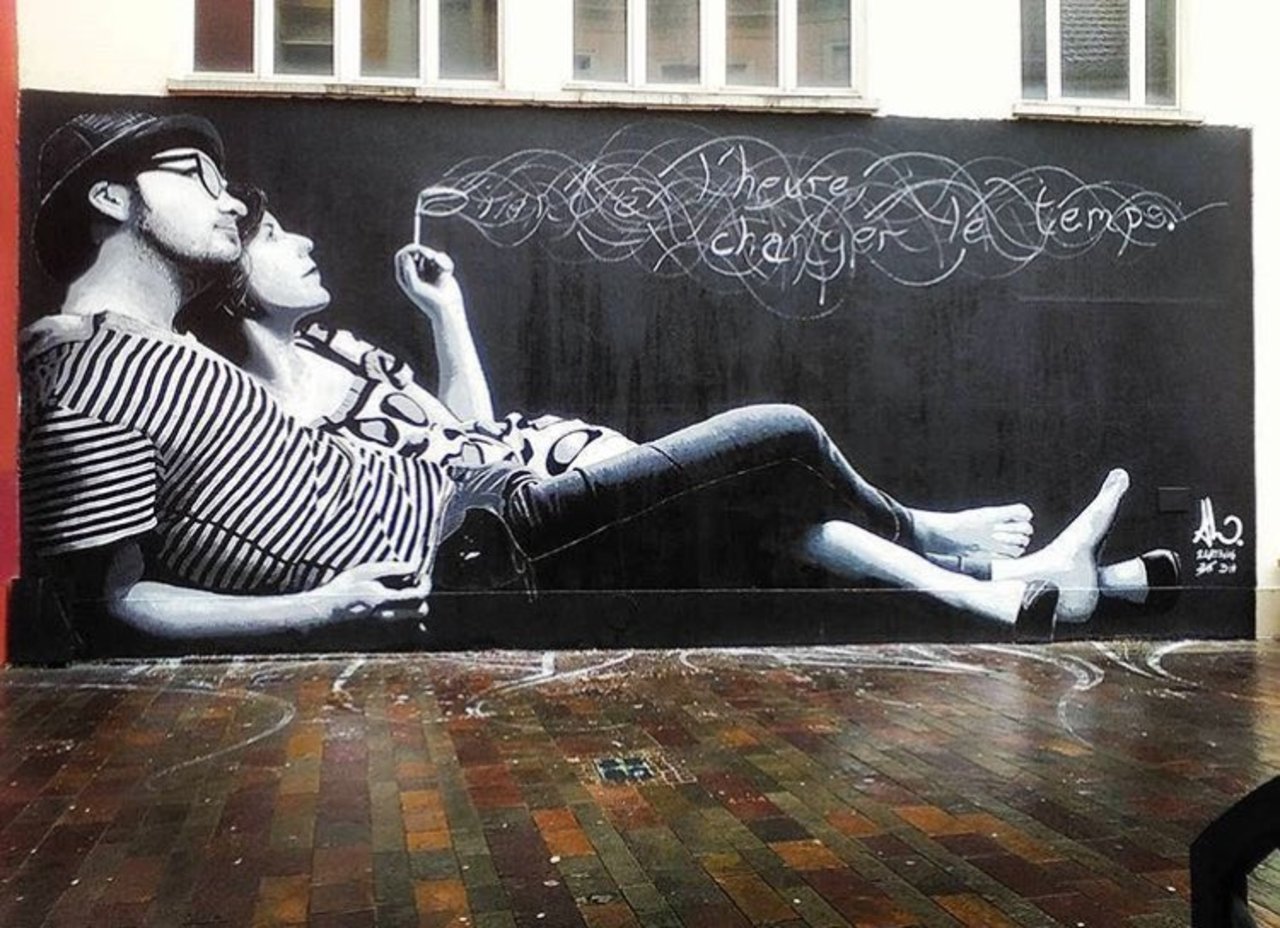 New Street Art • AlSticking Mulhouse France #art #mural #graffiti #streetart https://t.co/gL24zfTw8b