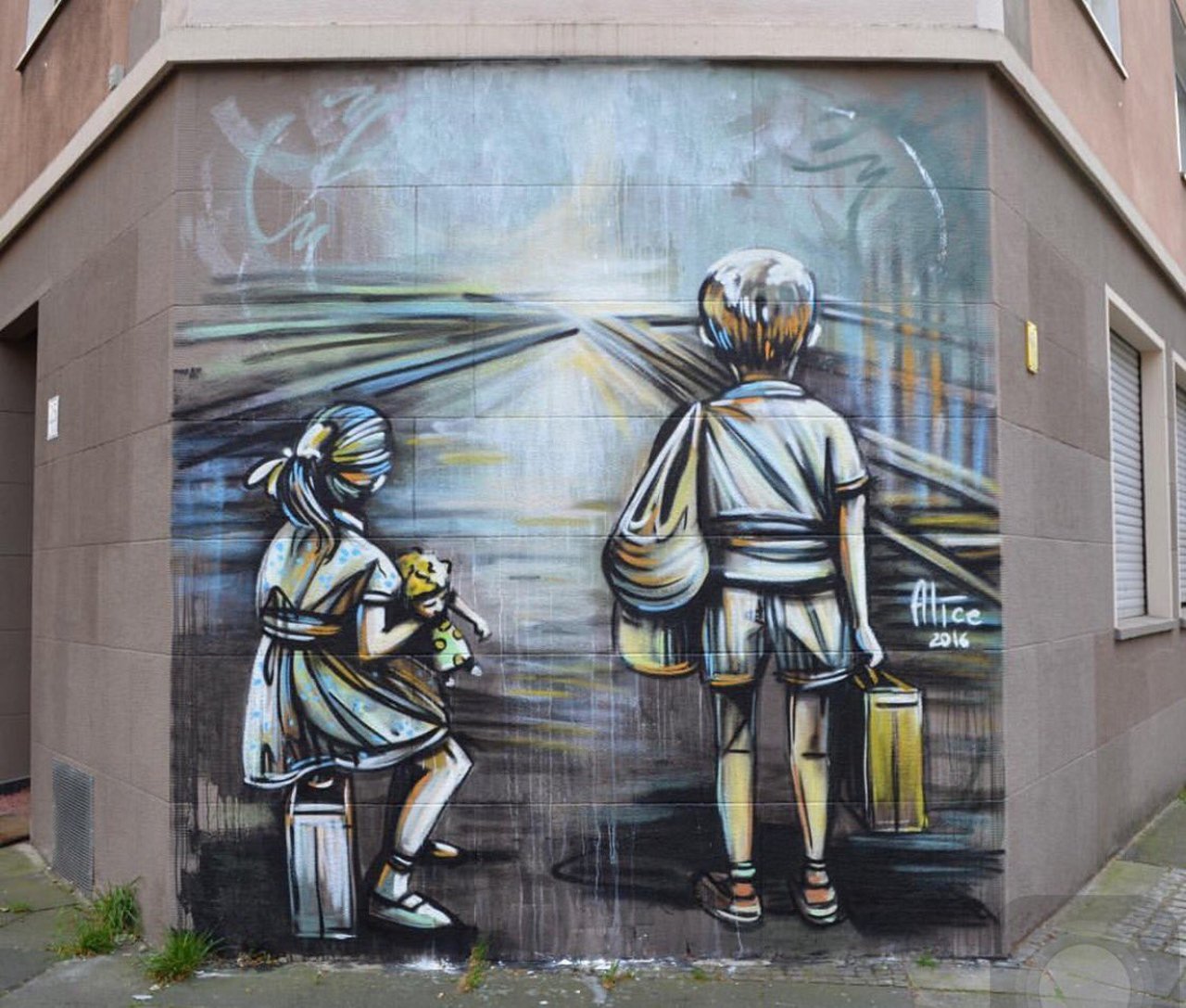 #switch #streetart by #alicepasquini in #germany #graffiti #art #arte #bedifferent https://t.co/rIhdcjdzqp