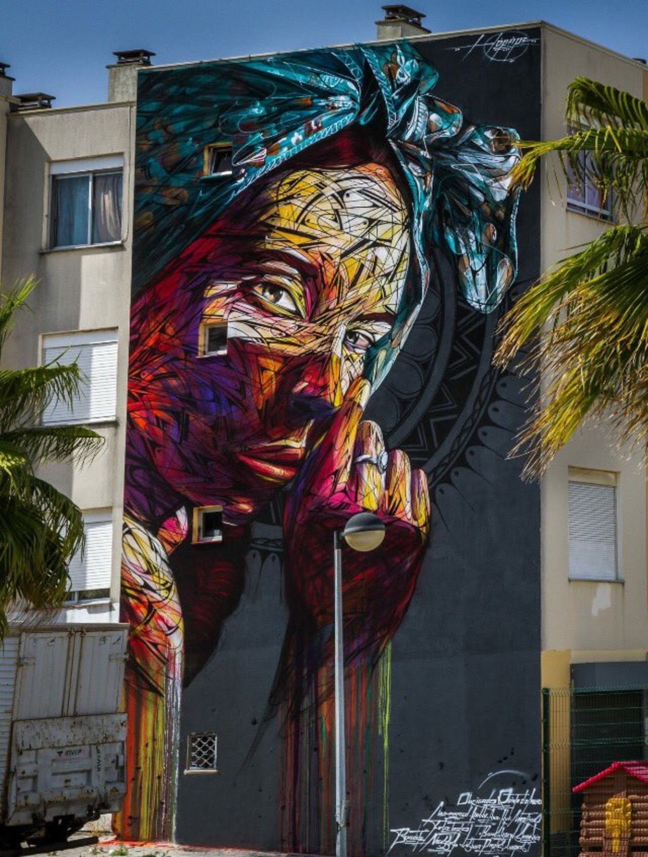 New Street Art by Hopare found in Quinta do Monte Portugal #art #mural #graffiti #streetart https://t.co/upaP5RHhYt