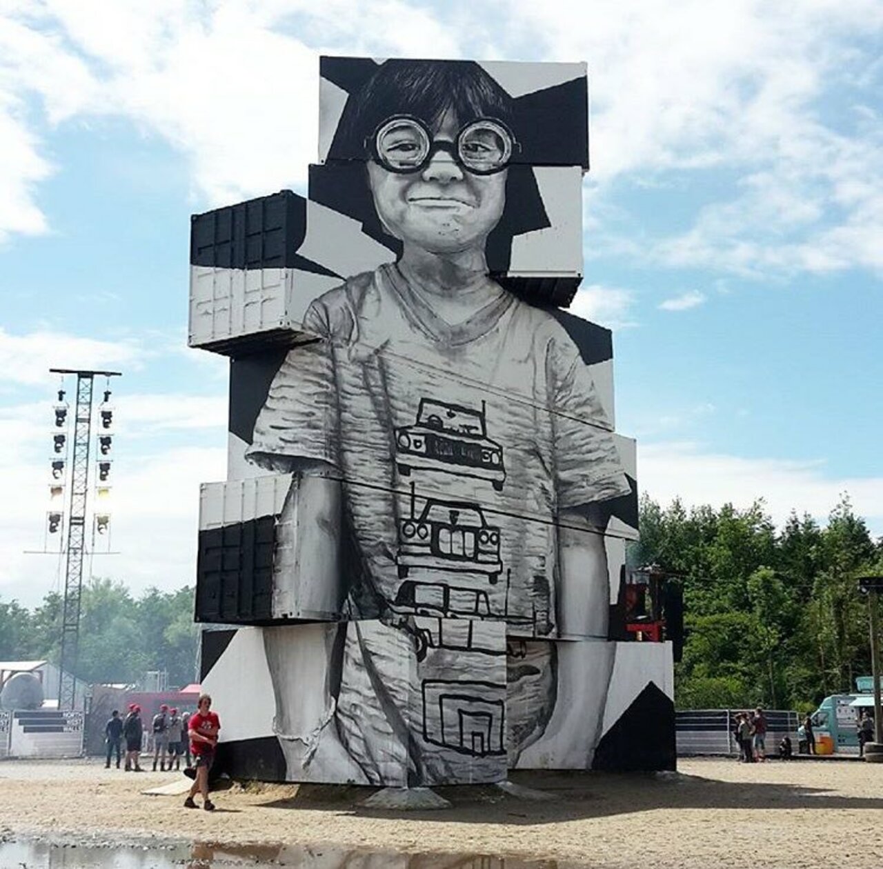 New Street Art by Alexandre Orion in Werchter, Belgium For North West Walls.#art #mural #graffiti #streetart https://t.co/4n4E3bsa4J