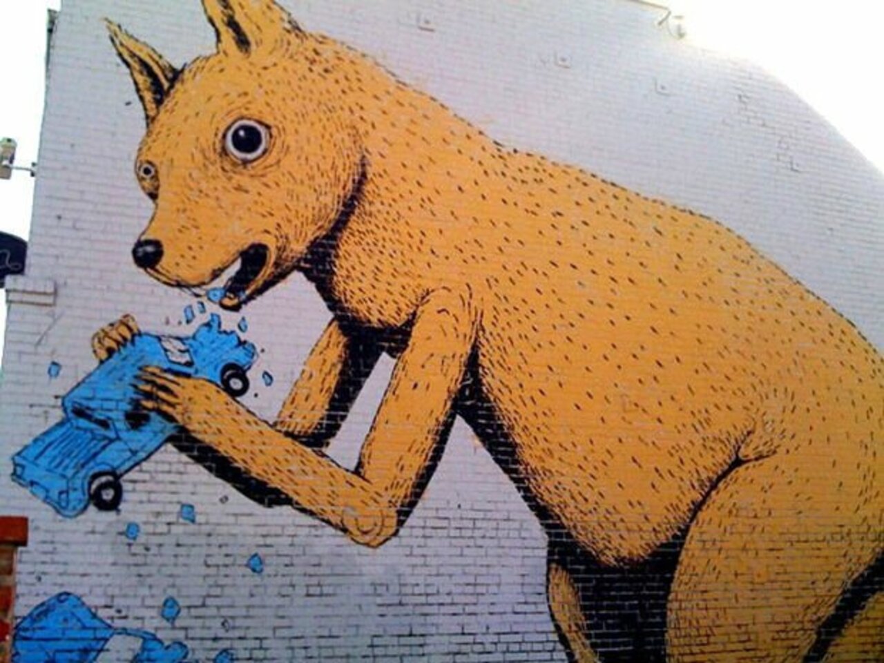 New street art by Ericailcane Italy#streetart #mural #graffiti #art https://t.co/RmgprfWEU3