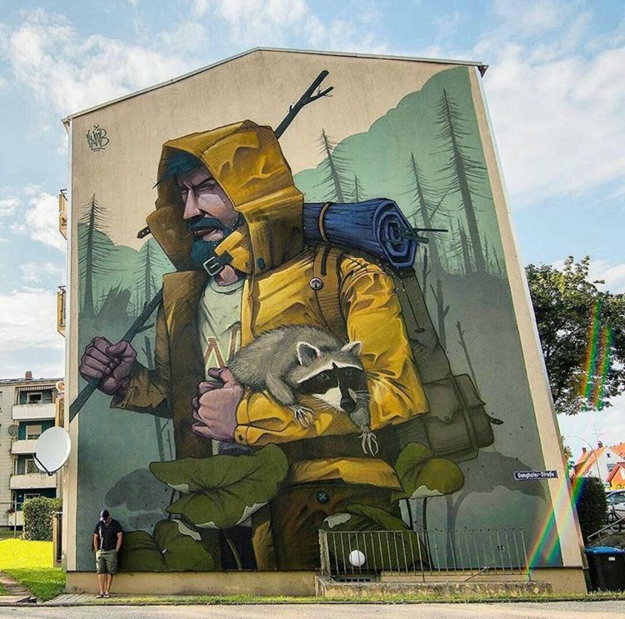 New Street Art by Mr Woodland found in Erding Germany #art #graffiti #mural #streetart https://t.co/hk8Kw9ZYOu