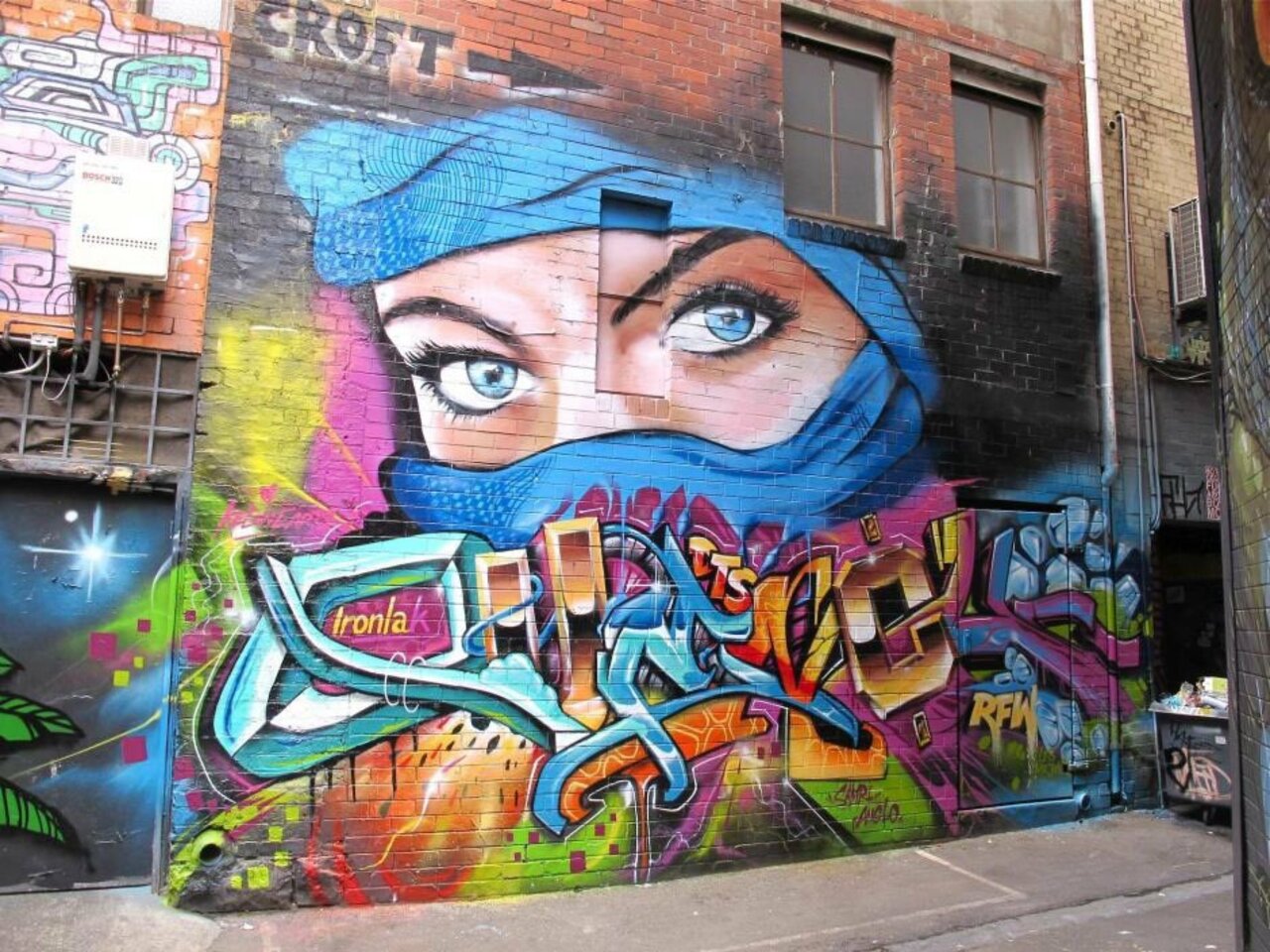 Croft Lane, Melbourne, Australia #mural #Streetart #urbanart #graffiti #art #Melbourne #Australia https://t.co/SA5AVKZaCl