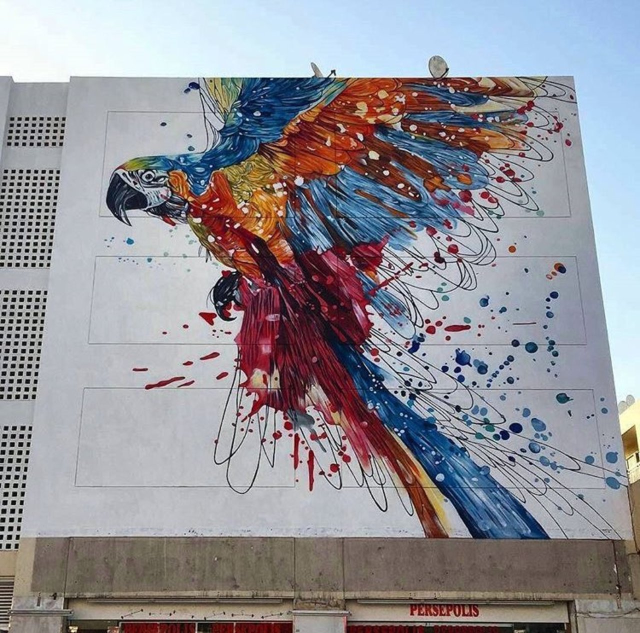 New Street Art by Katun & yumzone found in Dubai #art #graffiti #mural #streetart https://t.co/be4Ar7mrZo