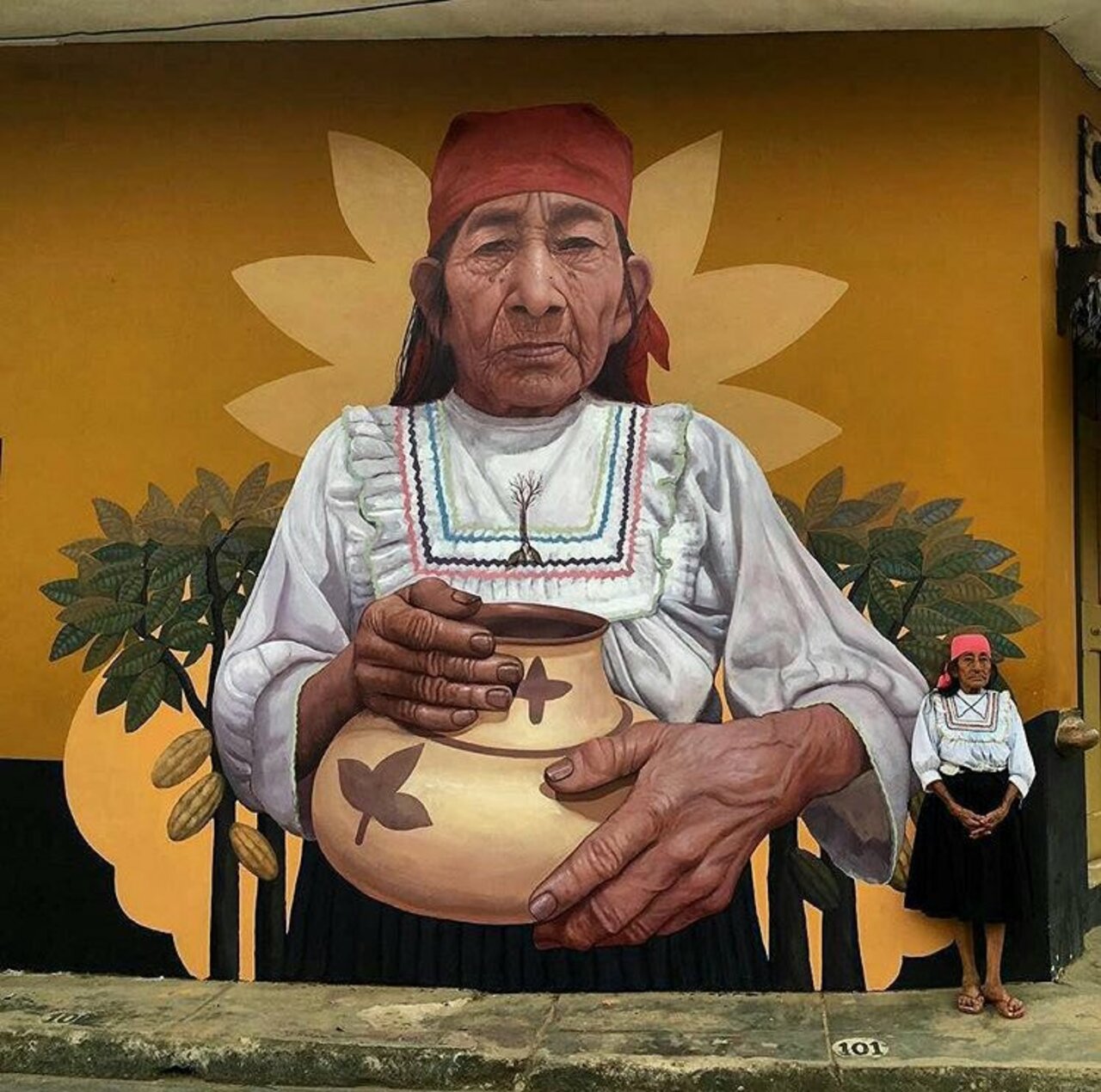 New Street Art by Daniel Cortez found in Lamas Peru #art #graffiti #mural #streetart https://t.co/GXhOYGncna