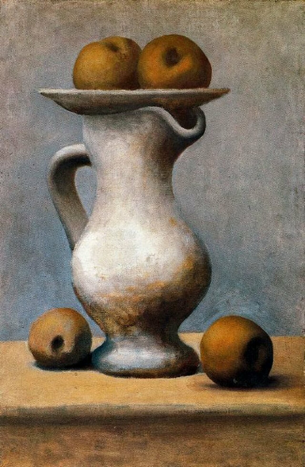 Still Life with Pitcher and Apples, 1919 by Pablo #Picasso http://mf.tt/i7CAC @googleexpertuk #art https://t.co/7CN8XHLha6