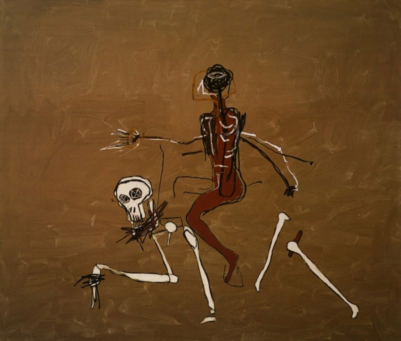 #artist Jean-Michel Basquiat #artwork  "Riding with Death" 1988 #art https://t.co/5mHMy3dPMG
