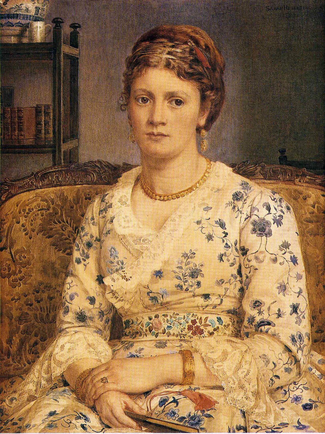 RT @Anabolenaaa: The Athenaeum - Portrait Of Mrs J.P.Heselitine (Sir Edward John Poynter#art #painting http://t.co/4XEQPkkZcq