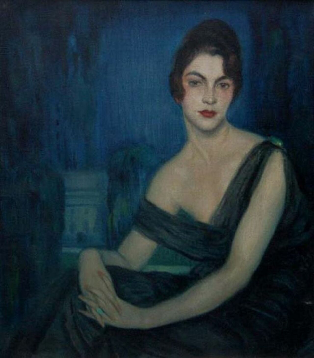 RT @Helisabethhh: Portrait of Elegant Woman, 1918.Federico Beltran Masses (1885-1949)#art #painting #twitart https://t.co/XLPszun8Kc