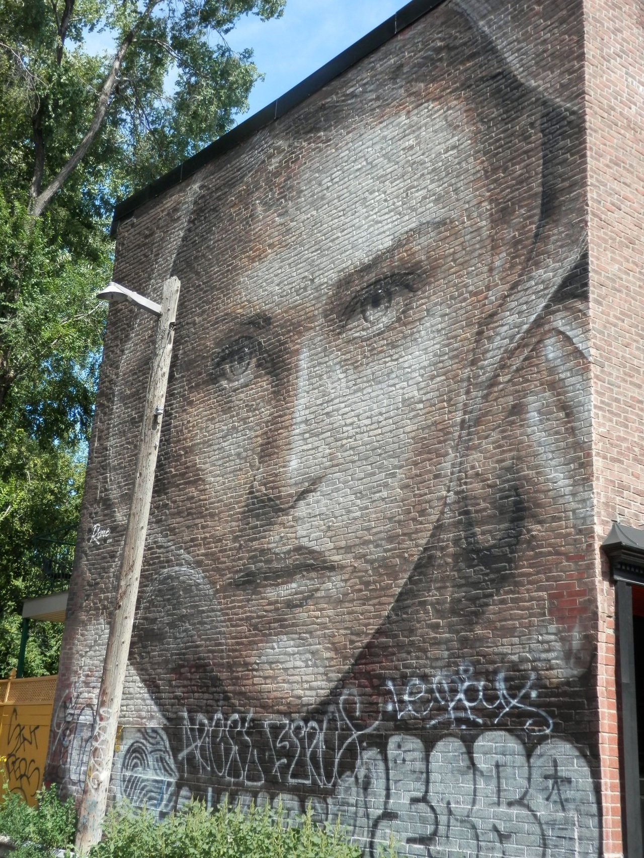 #StreetartSaturday In #Montreal I found this stunning bit of #Streetart by Rone. I did spend some hours. https://t.co/dbazopgIgI
