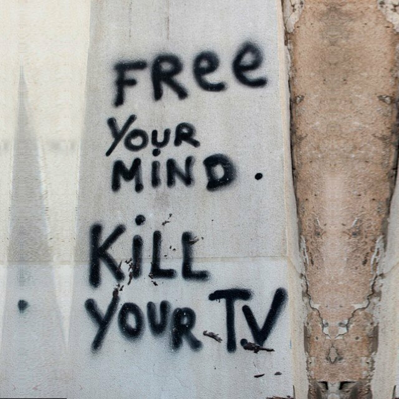 "Free your #mind, Kill your #TV" - #Creative #Streetart#art #critic #freedom #life… http://beartistbeart.com/2016/10/04/free-your-mind-kill-your-tv-creative-streetart https://t.co/XZLP5FEpEN