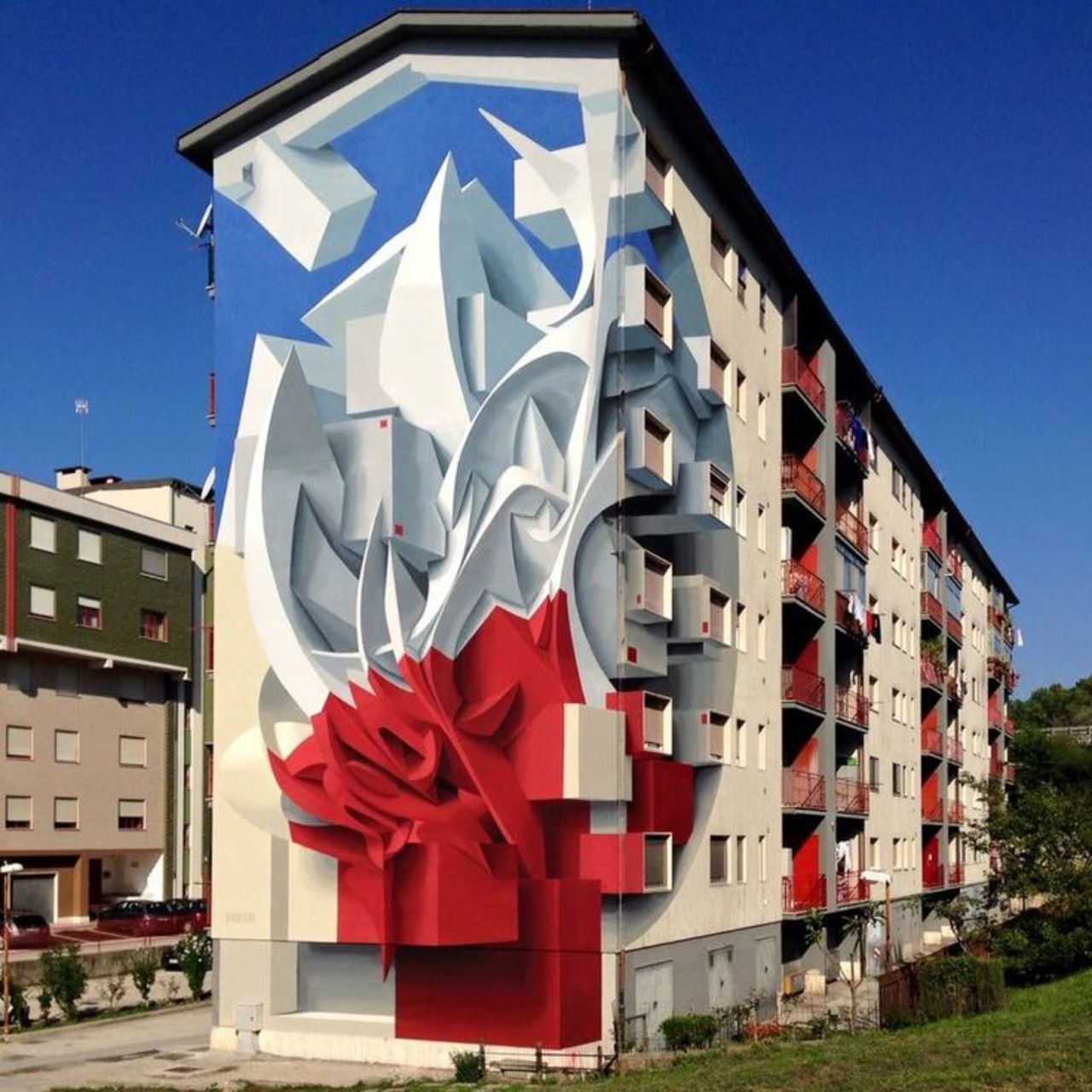 Work by peeta, Campobasso Italy#streetart #mural #graffiti #art https://t.co/eplV8lEj6f