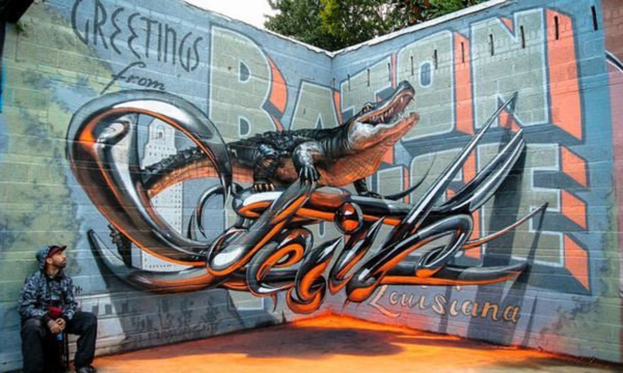 Portuguese Street Artist Creates Stunning 3D Graffiti http://buff.ly/2gxz8E5 #streetart #mural #graffiti #art https://t.co/3CklinN4mQ