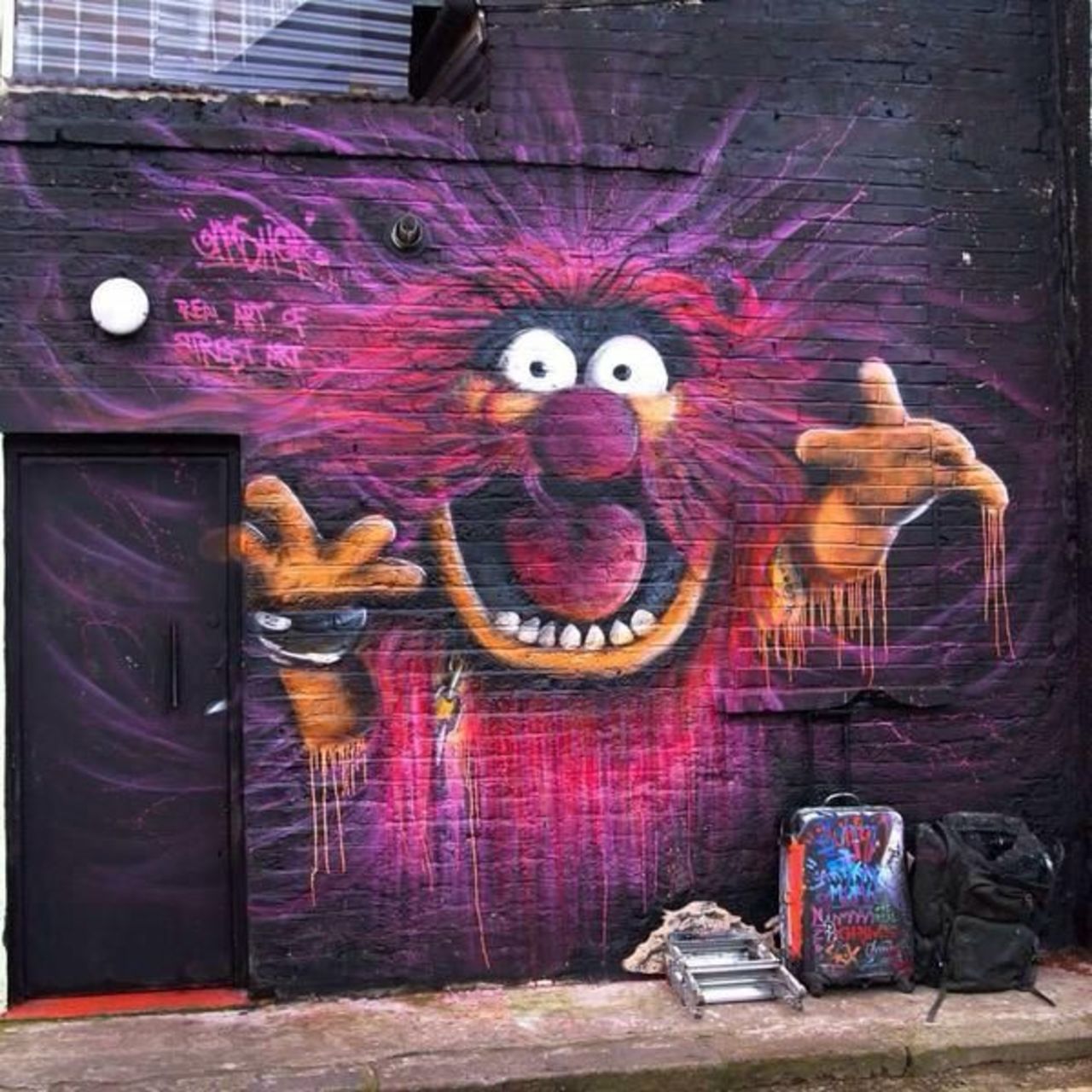 Animal by Gnasher#mural #graffiti #streetart #art https://t.co/aXbPRMsVig