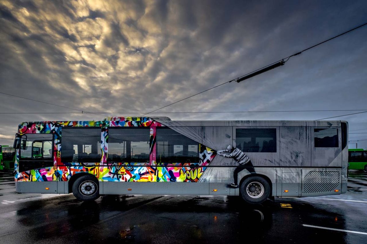 Street Art Buses in Stavanger, Norway #streetart #art #mural #graffiti #norway https://t.co/QB0Cdsohr1