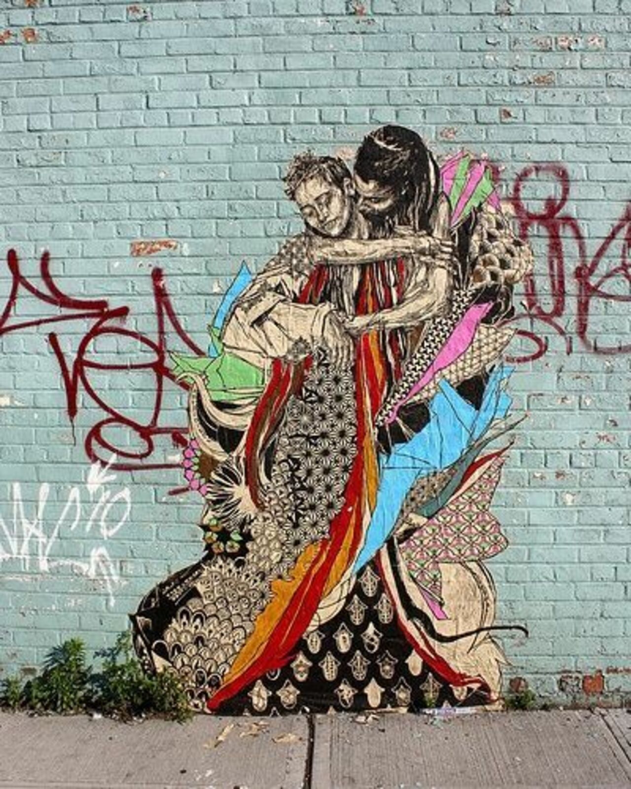 Mural by Swoon#streetart #mural #graffiti #art https://t.co/thh8O4PVhH