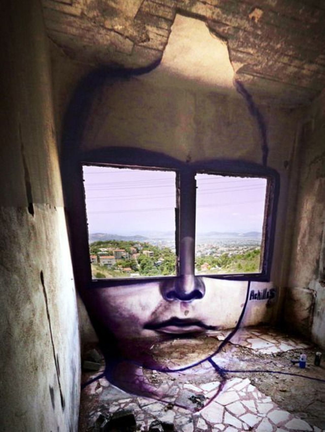 By Achilles - Located in Greece#streetart #mural #graffiti #art https://t.co/TnQo2XH4LS