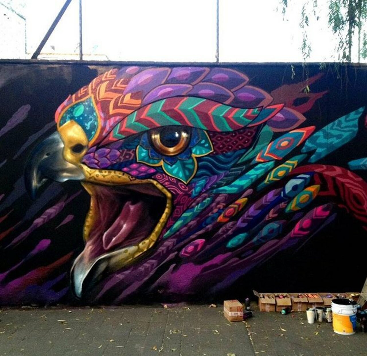 New Farid Rueda Street Art Mexico City 🇲🇽 #art #mural #graffiti #streetart https://t.co/DvQh7Yp8fO