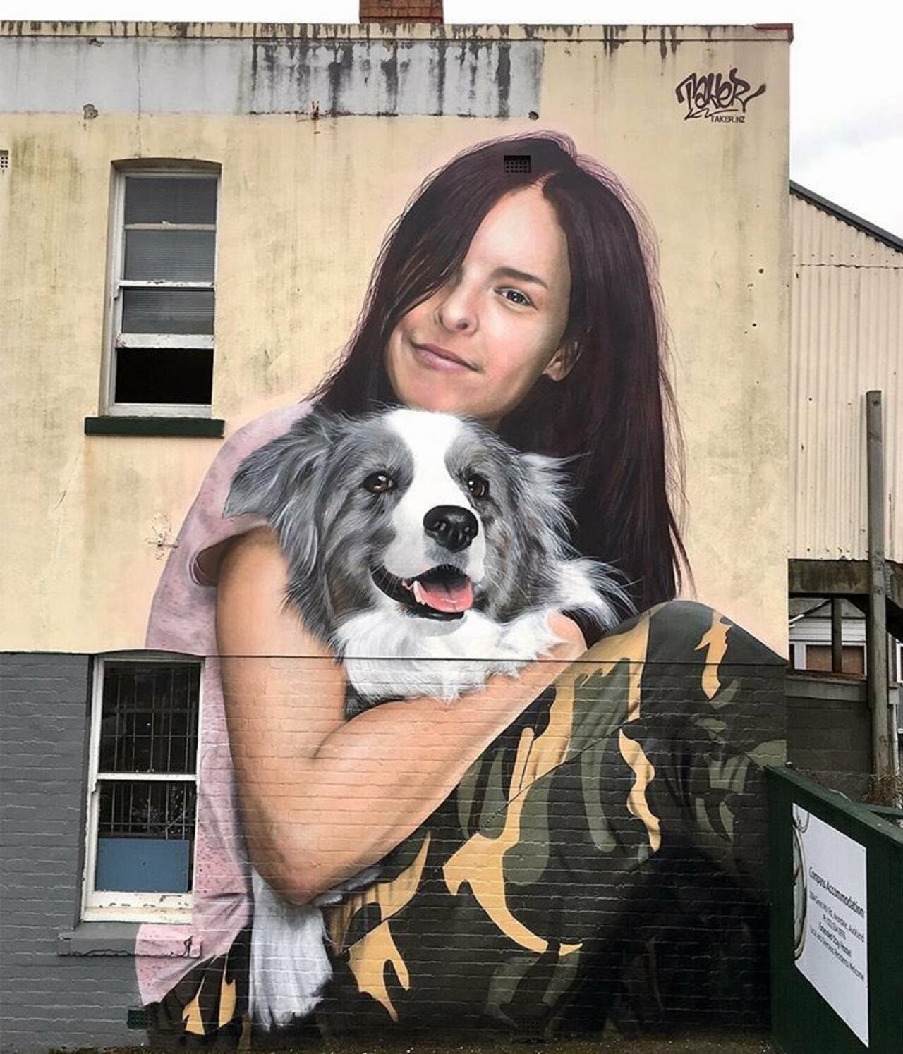 #mural by TakerOne #Auckland #NZ #art #graffiti #streetart https://t.co/bcem9viahZ