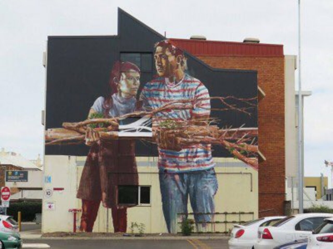 #Mural by Fintan Magee #Toowoomba #Australia #Streetart #graffiti #art https://t.co/kHKSh49R2L