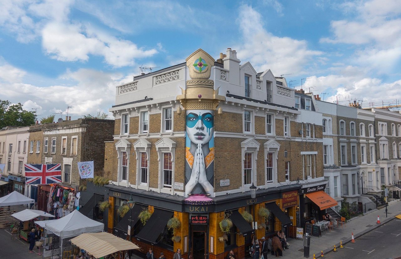 “Lady Kinoko” by Fin DAC in West London #streetart #mural #graffiti #art https://t.co/Id3LaRX7Wi
