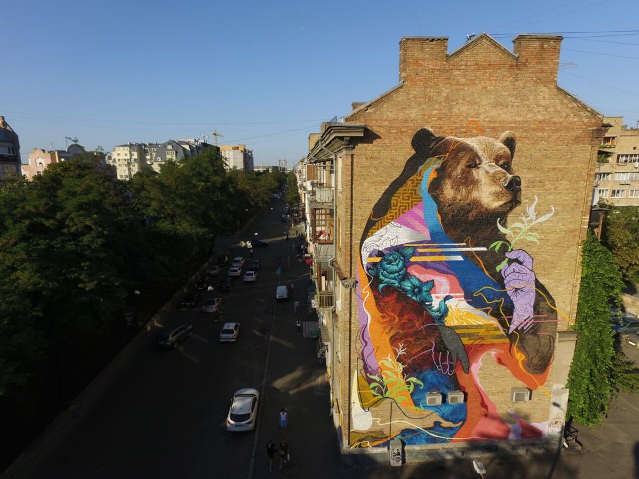 Kraser Tres in Kiev, Ukraine #streetart #mural #graffiti #art https://t.co/2XrI1gUKK9