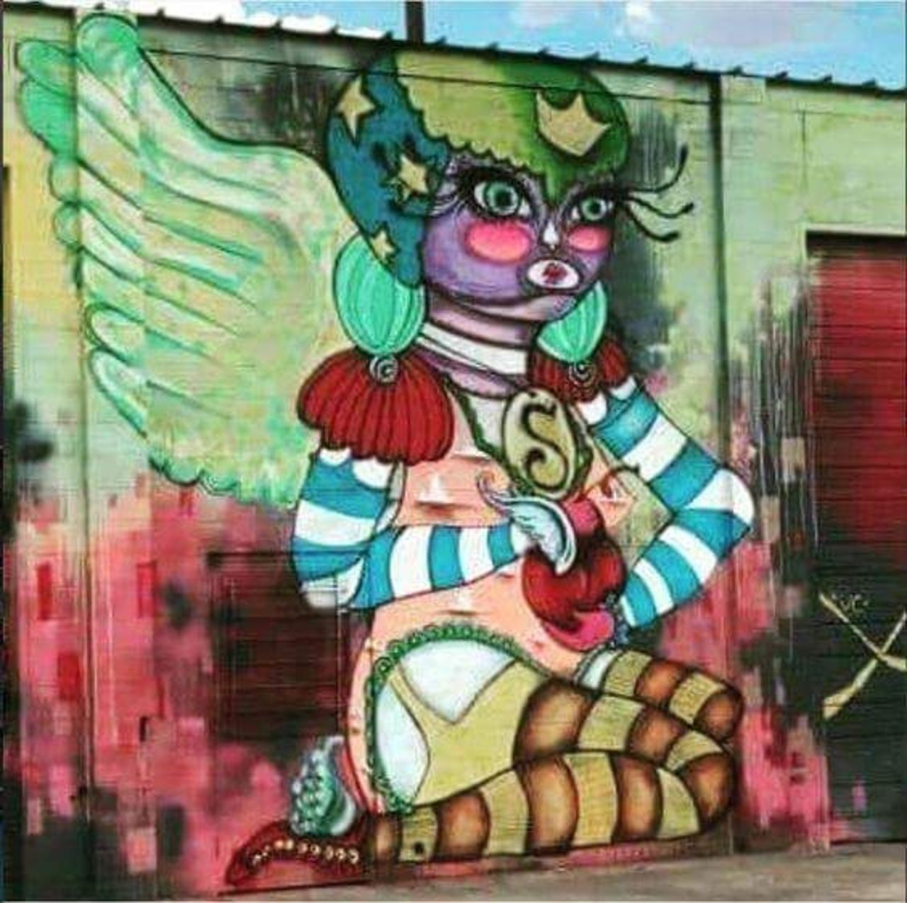 Artist: Ozjuah Location: Brazil #streetart #mural #graffiti #art https://t.co/xrrrI6FKh8