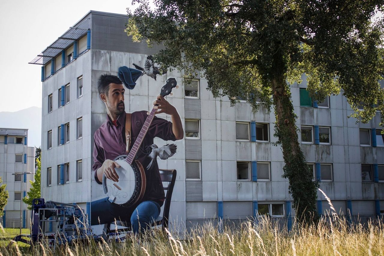 “Mockingbirds” by Lonac in Grenoble, France #streetart #mural #graffiti #art https://t.co/JlC3ncRBBB