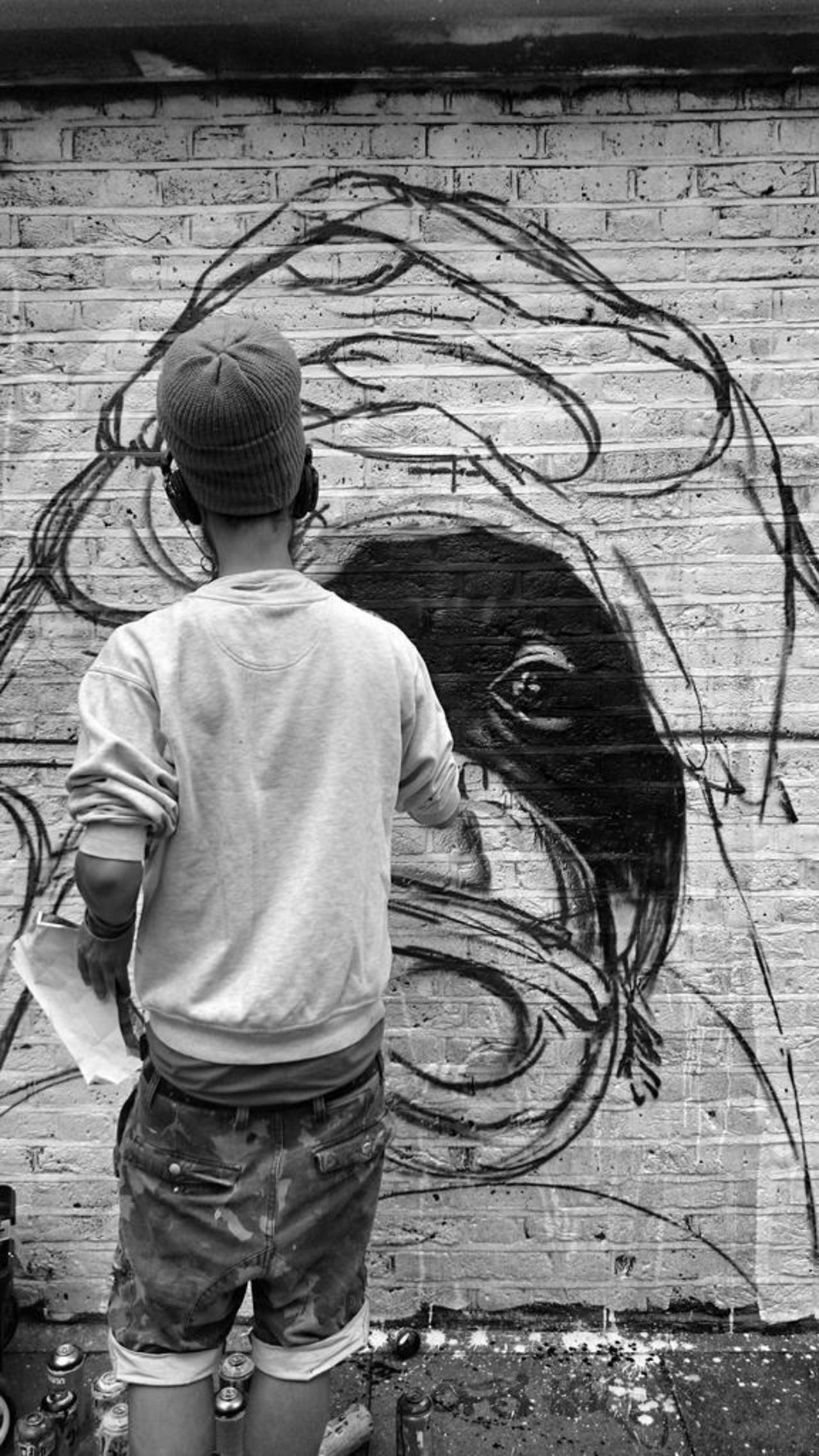 #streetart #art #graffiti #urban #london #loveLondon #streetphotography #blackandwhitephotography #Shoreditch #mos http://t.co/fHO3V9XJtn