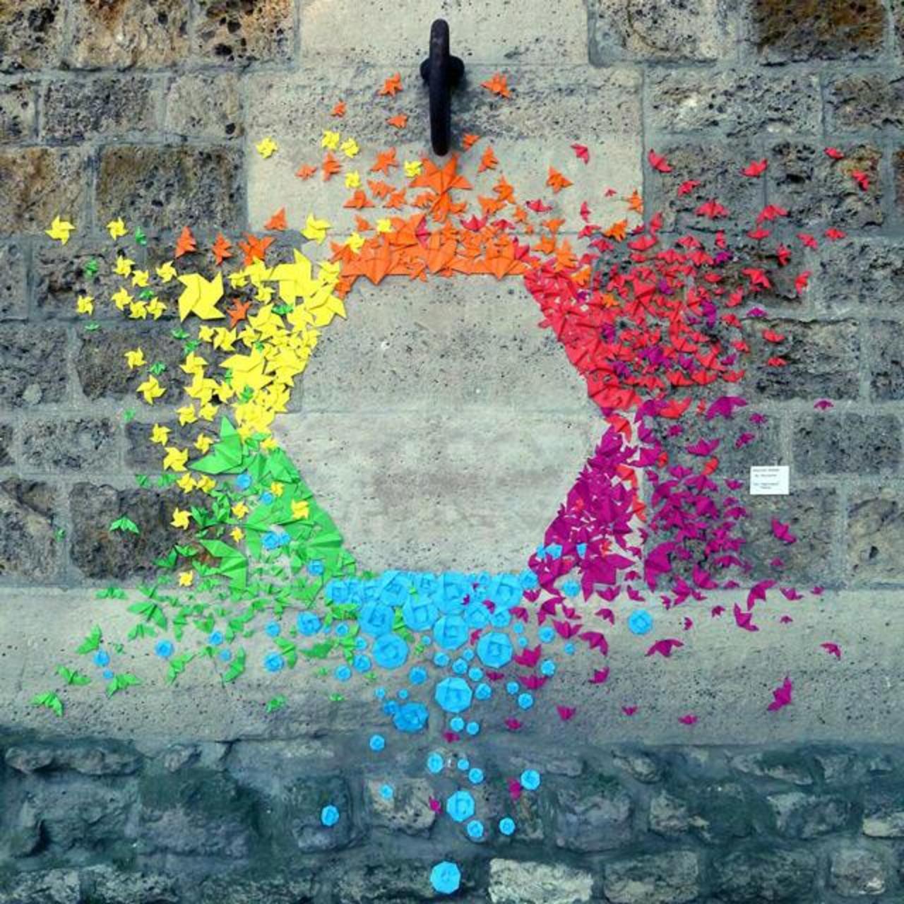 Origami #graffiti #streetart #art #origami #funky #dope . : http://t.co/EIMO3LxhUj